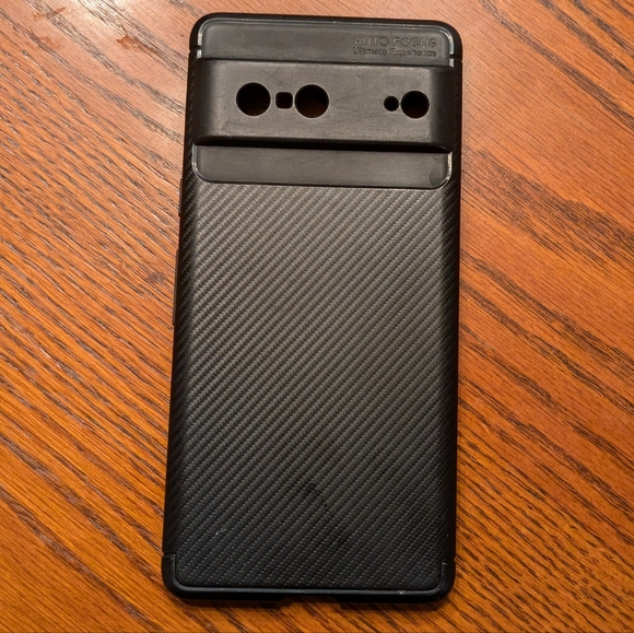 Google Pixel 7A Black Phone Case Fiber Rubber Cover Shockproof NEW 📱 - Picture 13 of 13